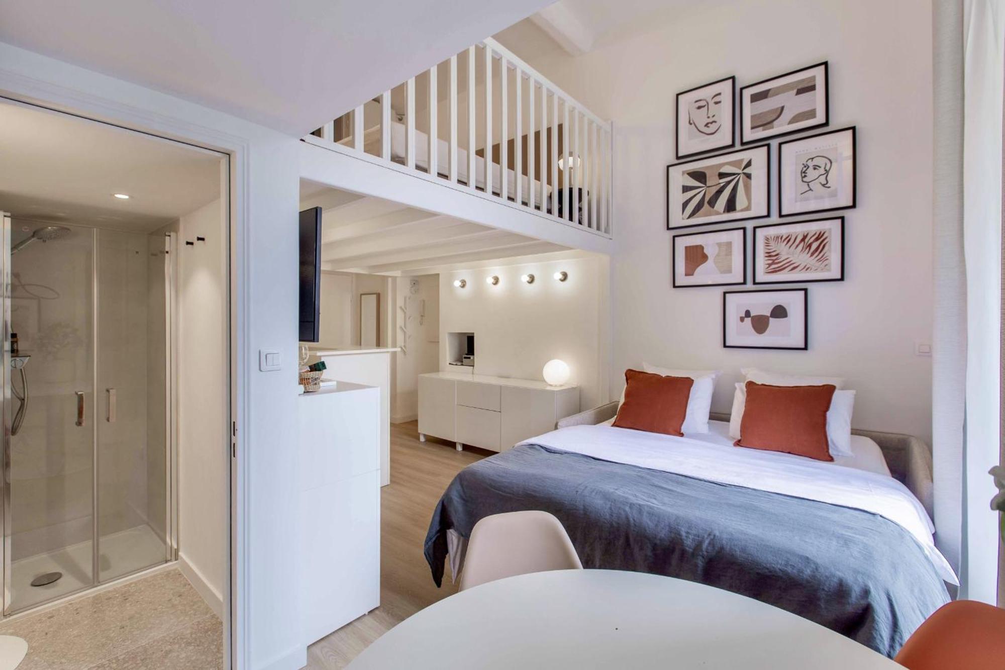 Suede Promenade Duplex Apartment At 1 Min From The Sea 2 Bathrooms Nice Eksteriør billede