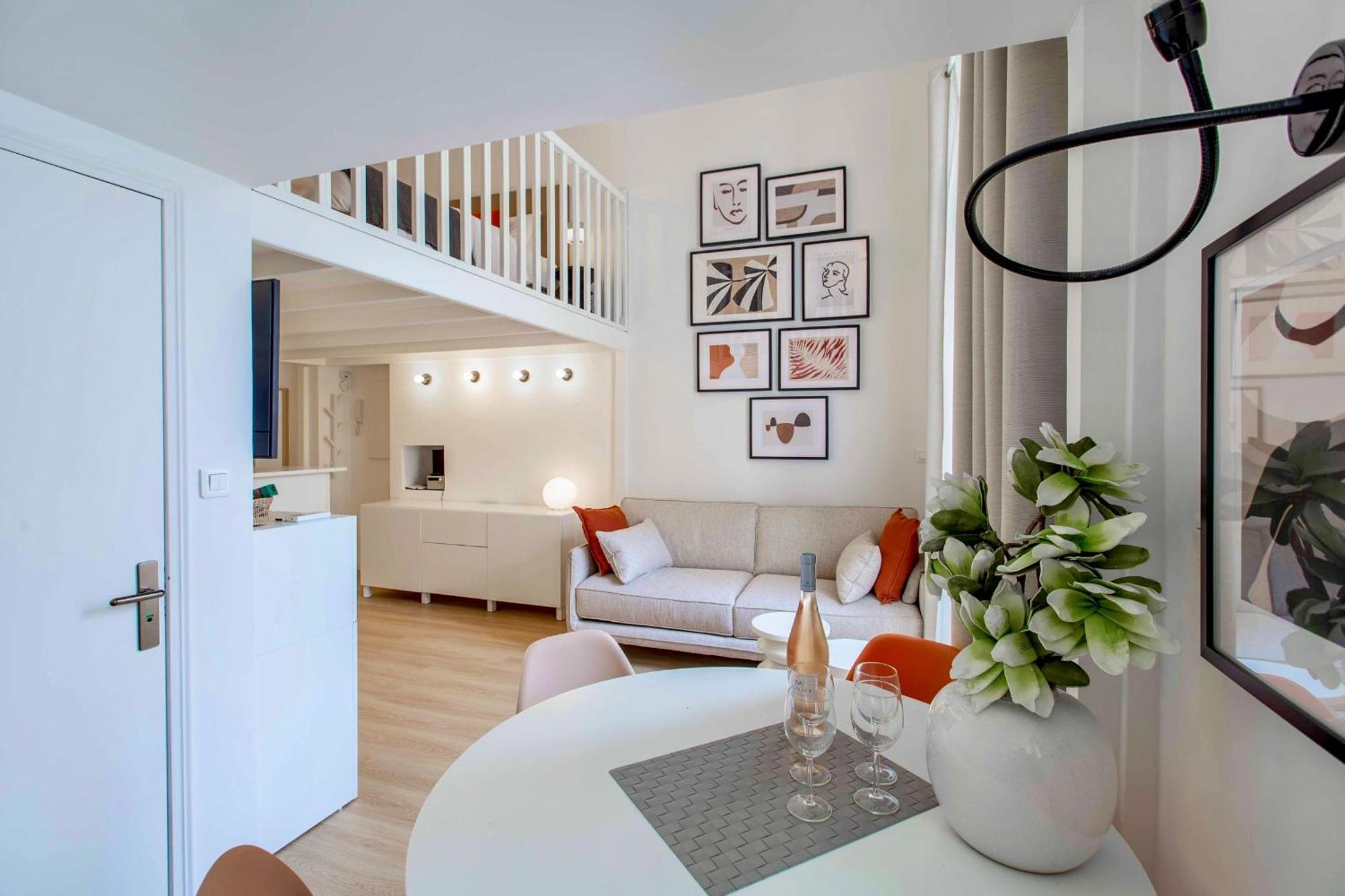 Suede Promenade Duplex Apartment At 1 Min From The Sea 2 Bathrooms Nice Eksteriør billede