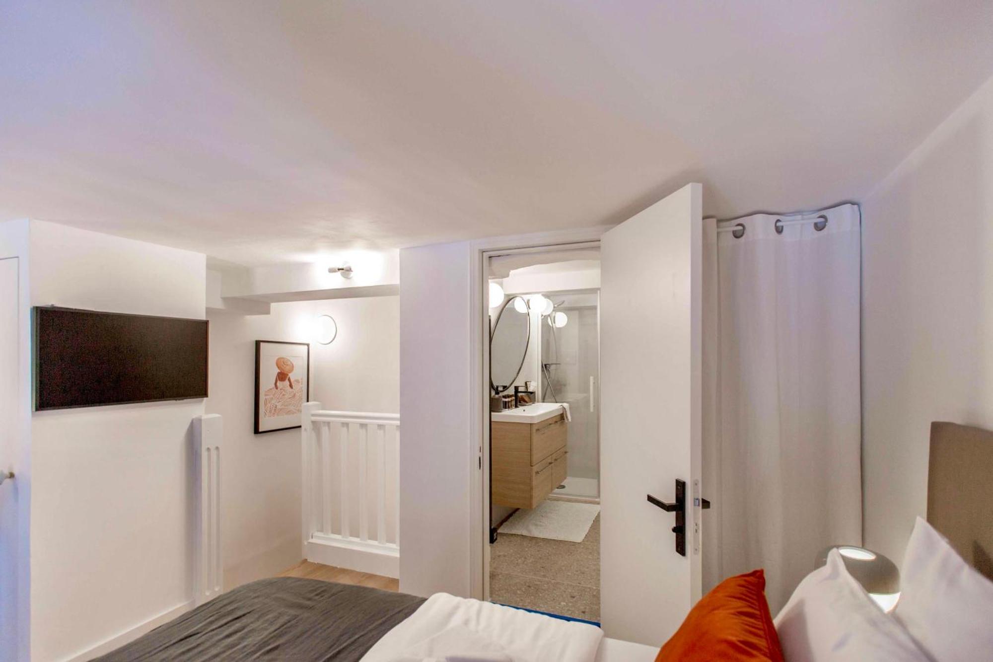 Suede Promenade Duplex Apartment At 1 Min From The Sea 2 Bathrooms Nice Eksteriør billede